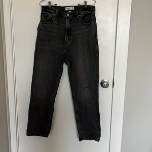 AF Curve Love Ultra High Rise Ankle Straight Jeans